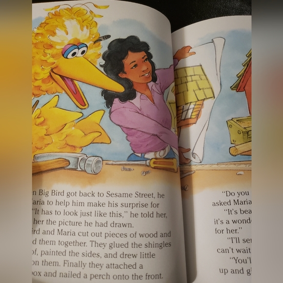 Little Golden Book: I Can't Wait Until Christmas w/ Big Bird from Sesame Street - Picture 5 of 7